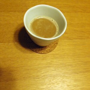 きな粉と黒蜜のカフェオレ